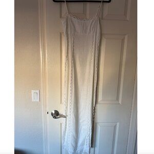 Fortunate One White Maxi Dress